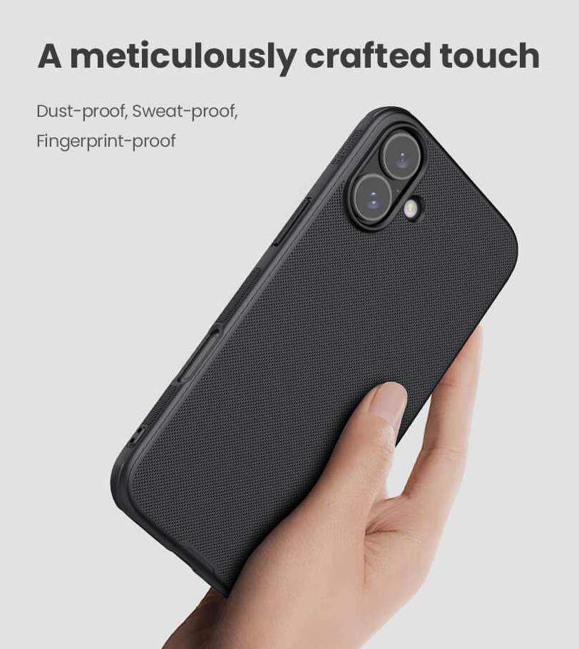 NILLKIN θήκη Super Frosted Shield Pro για Apple iPhone 17, μαύρη - Image 2