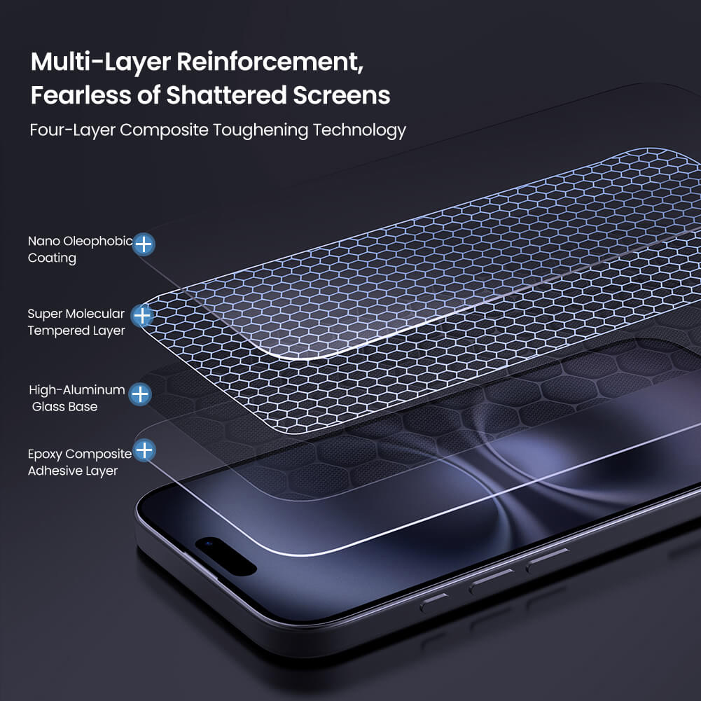 NILLKIN tempered glass 2.5D H+ Pro για Apple iPhone 17 - Image 3