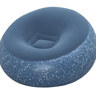 BESTWAY φουσκωτή πουφ πολυθρόνα 75154, 112x112x66cm, μπλε