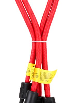 HEYNER ελαστικός ιμάντας πρόσδεσης φορτίου 881160, 60cm, 2τμχ