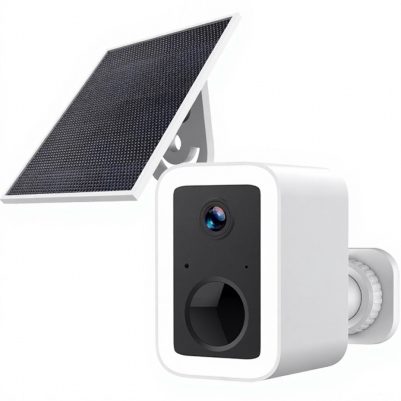 VSTARCAM smart ηλιακή κάμερα CB554 με φωτισμό, 3MP, WiFi, SD, 5200mAh, IP66