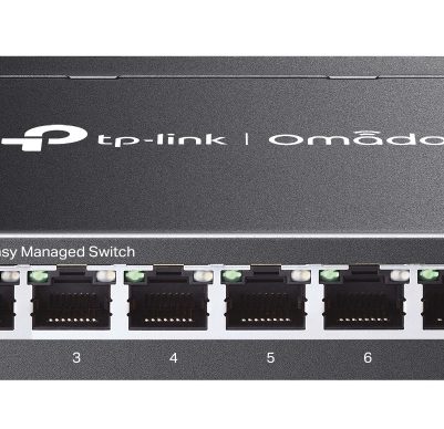 TP-LINK easy managed switch ES208G, 8x Gigabit θύρες, V1.0