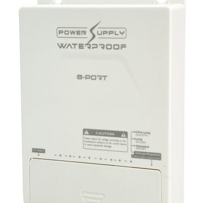 FOLKSAFE τροφοδοτικό συστημάτων CCTV FS-DC120805W, 8 εξόδων, 12V/5A, αδιάβροχο IP65