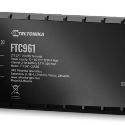 TELTONIKA GPS tracker οχημάτων FTC961, 4G LTE/GSM/GPRS/GNSS, IP69K, 10-90V