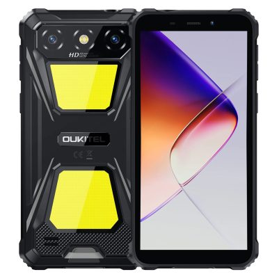 OUKITEL smartphone G5, 6", 4/256GB, 6300mAh, IP68/IP69K/MIL-STD 810H, μαύρο
