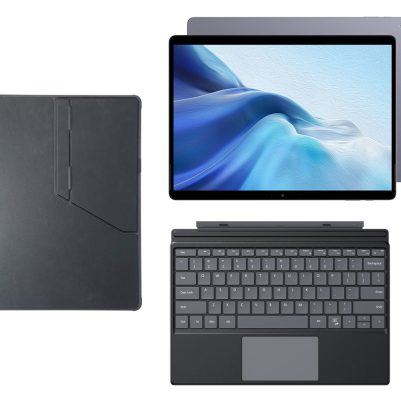 CHUWI tablet Hi10 Max με πληκτρολόγιο/θήκη, 12.96", 12/512GB, Windows 11 Pro, 4820mAh, γκρι