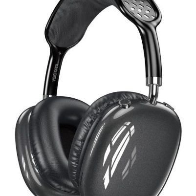 KAKUSIGA headphones KSC-1466, ασύρματα & ενσύρματα, micro SD, 40mm, 400mAh, μαύρα