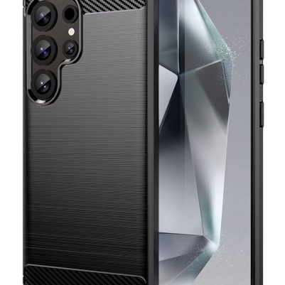 POWERTECH Θήκη Carbon MOB-2010 για Samsung S25 Ultra, μαύρη