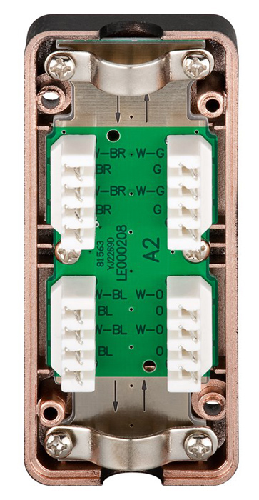 POWERTECH κυτίο σύνδεσης καλωδίων δικτύου NETW-0051, CAT 6/CAT 7, 600MHz, μαύρο - Image 2