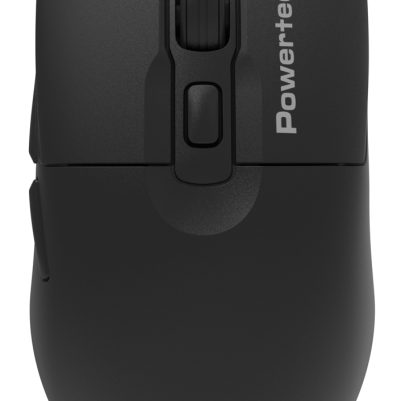 POWERTECH ασύρματο ποντίκι PT-1542, 2.4GHz, έως 5000DPI, αθόρυβο, μαύρο