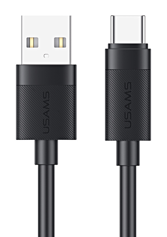 USAMS καλώδιο USB-C σε USB SJ777, 3A, 480Mbps, 1m, μαύρο