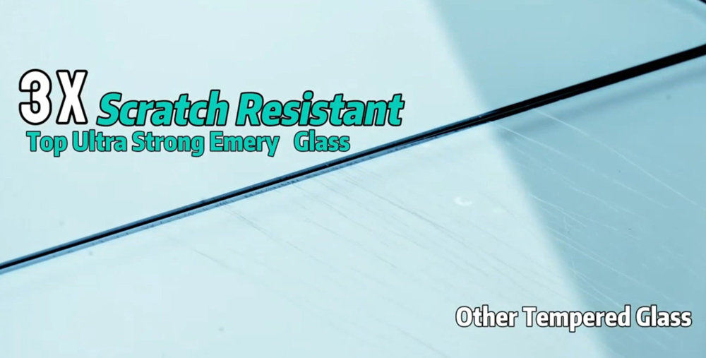 POWERTECH tempered glass Emery 5D TGC-0797 για iPhone 17 Air, full glue - Image 3