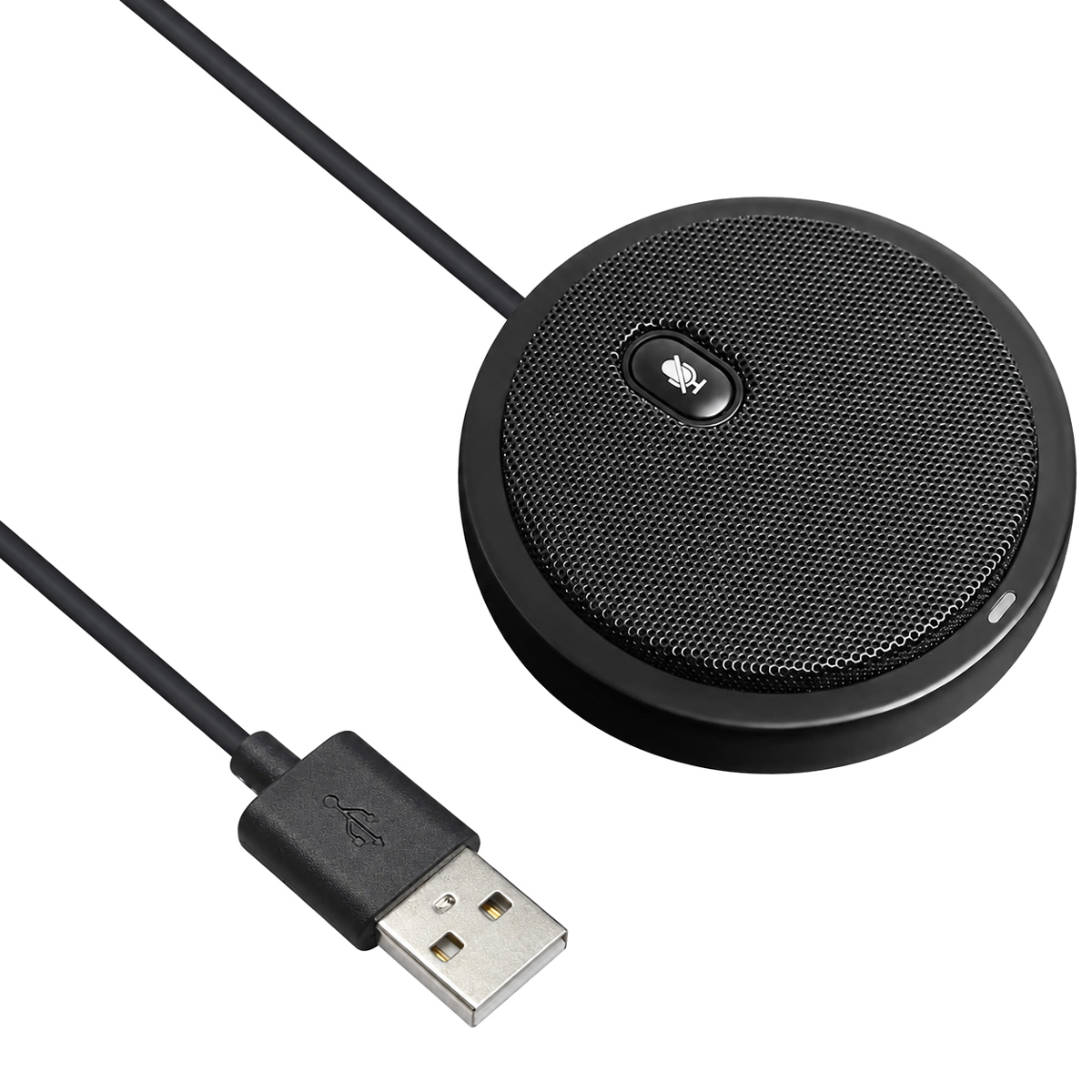 CMTECK επιτραπέζιο μικρόφωνο UM02, omnidirectional, USB, μαύρο