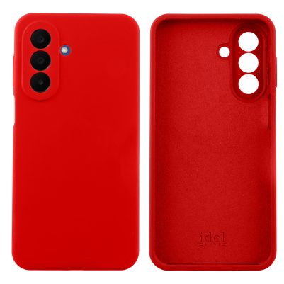 IDOL 1991 VELVET ELITE TPU ΘΗΚΗ SAMSUNG A37 5G A376 6.7in 4 SIDE FULL CAMERA PROTECTION RED