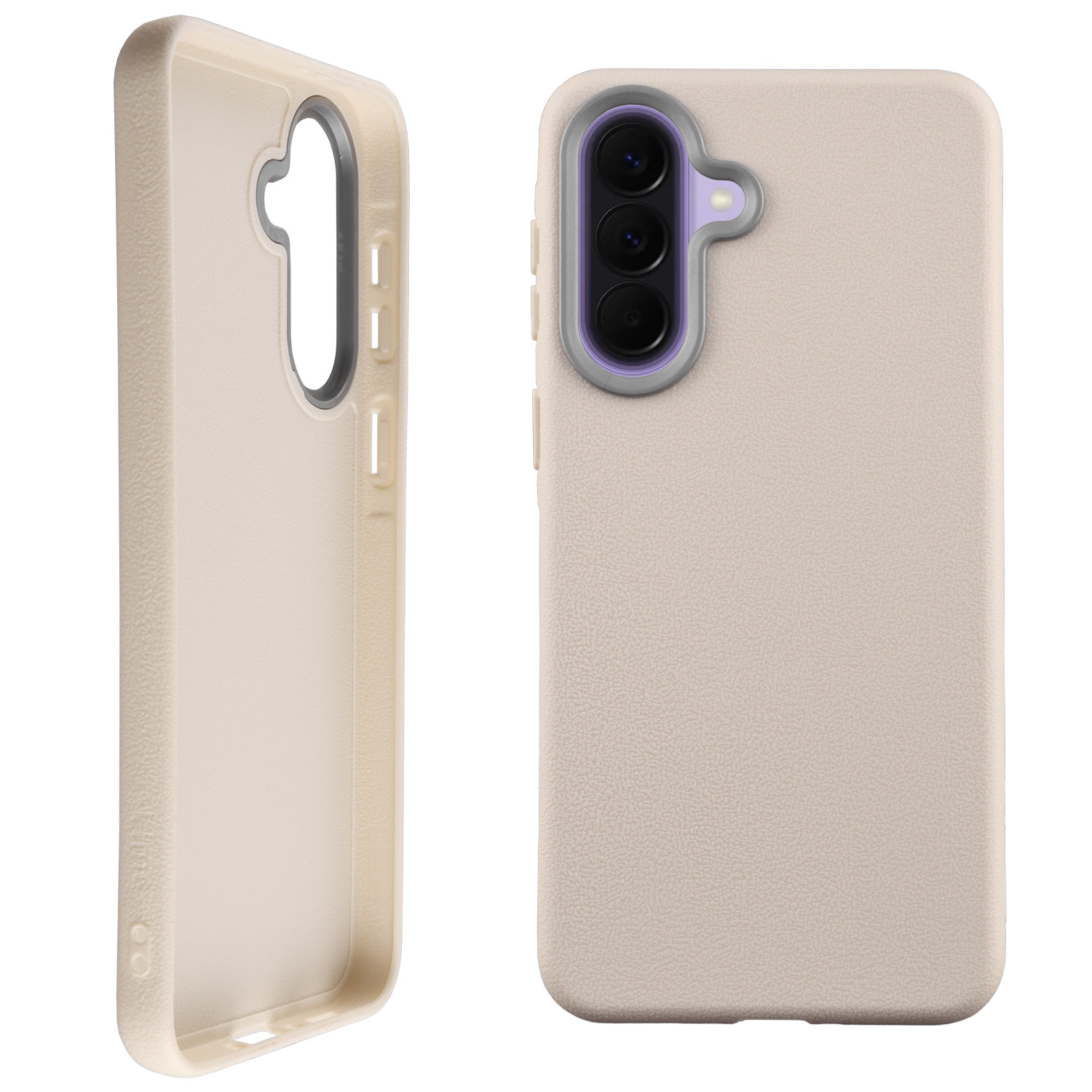 LIME ΘΗΚΗ SAMSUNG A57 5G A576 6.7" FLEXISNAP TPU CAMERA GUARD OFF WHITE