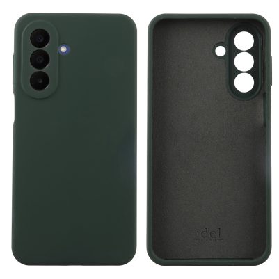 IDOL 1991 VELVET ELITE TPU ΘΗΚΗ SAMSUNG A57 5G A576 6.7in 4 SIDE FULL CAMERA PROTECTION DARK GREEN