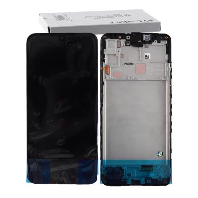 SAMSUNG A16 4G A165 ΟΘΟΝΗ AMOLED + TOUCH SCREEN + FRAME GH82-36253A BLACK ORIGINAL SERVICE PACK