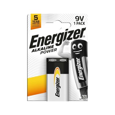 ENERGIZER MAX ΜΠΑΤΑΡΙΕΣ ΑΛΚΑΛΙΚΕΣ 9V 6LR61/6LF22 ALKALINE POWER 1/BLISTER