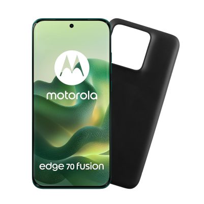 VOLTE-TEL SILICON TPU ΘΗΚΗ MOTOROLA EDGE 70 FUSION 5G 6.78in  CAMERA GUARD BLACK