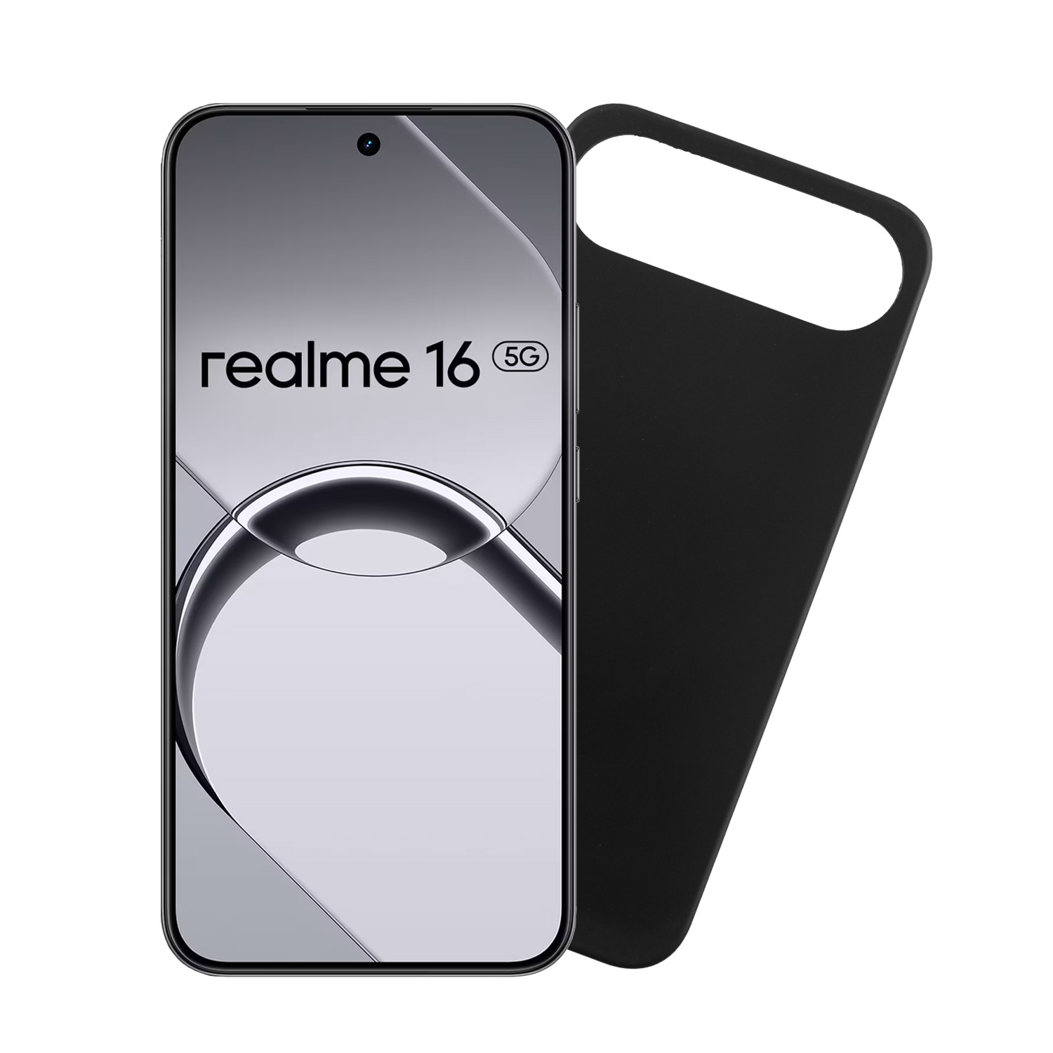 VOLTE-TEL SILICON TPU ΘΗΚΗ REALME 16 5G 6.57in CAMERA GUARD BLACK