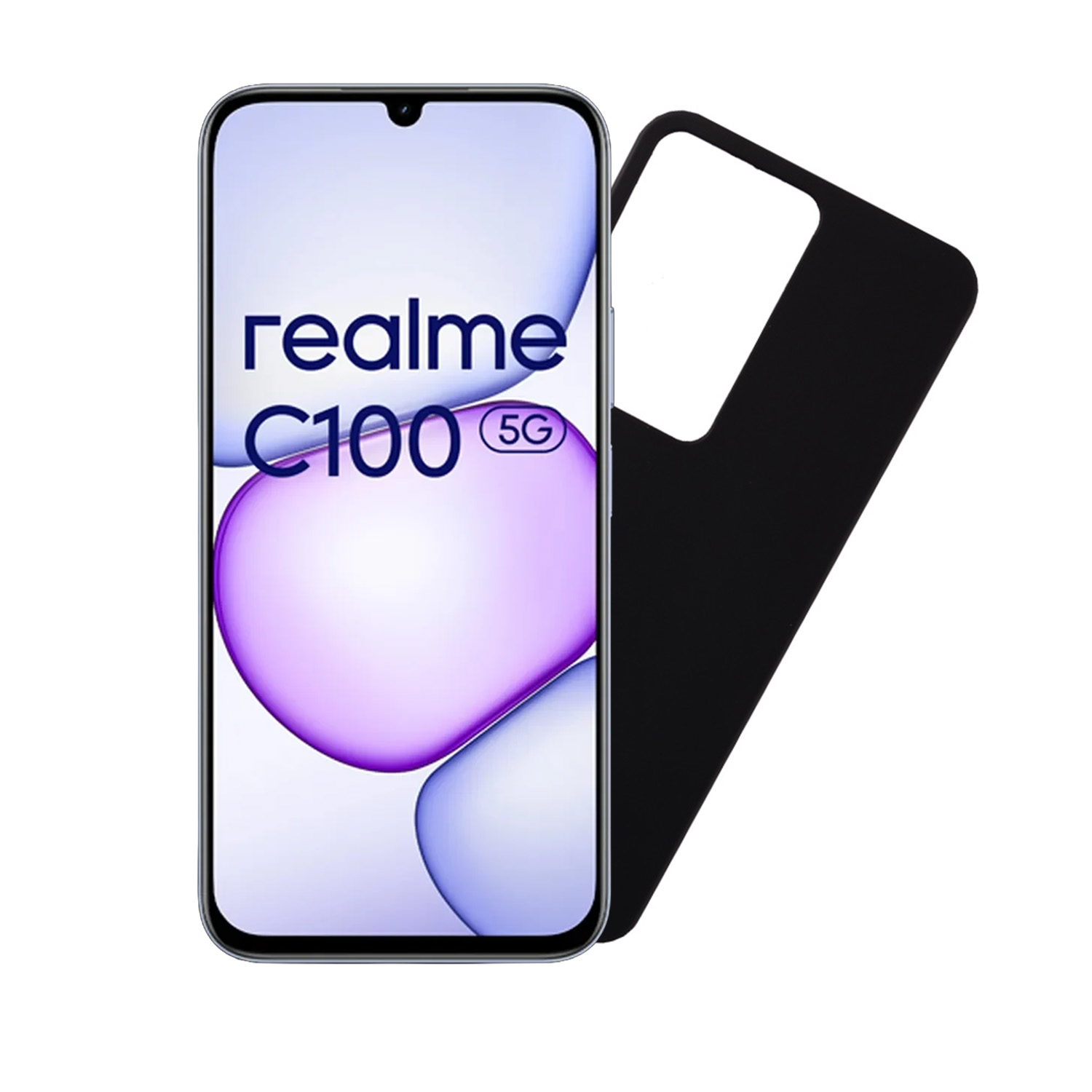 VOLTE-TEL SILICON TPU ΘΗΚΗ REALME C100 5G 6.8in CAMERA GUARD BLACK