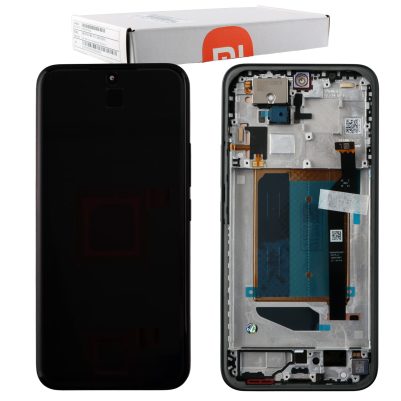 XIAOMI REDMI NOTE 15 PRO PLUS 5G ΟΘΟΝΗ + TOUCH SCREEN + LENS + FRAME 5600260P16U00 BLACK ORIGINAL SERVICE PACK