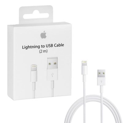 APPLE USB-A 2.0 TO LIGHTNING MD819ZM/A A1510 USB ΦΟΡΤΙΣΗΣ-DATA 2m WHITE PACKING OR