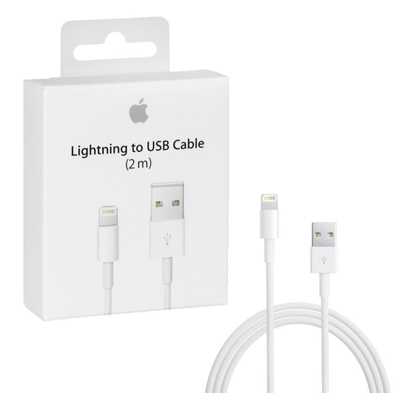 APPLE USB-A 2.0 TO LIGHTNING MD819ZM/A A1510 USB ΦΟΡΤΙΣΗΣ-DATA 2m WHITE PACKING OR