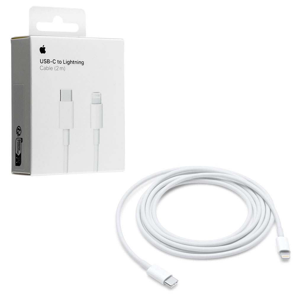 APPLE USB-C TO LIGHTNING MQGH2ZM/A A2441 96W ΦΟΡΤΙΣΗΣ-DATA 2m WHITE PACKING OR