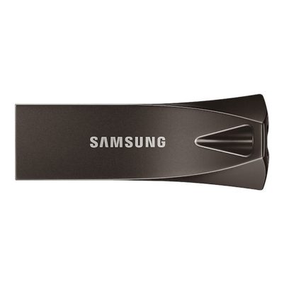 SAMSUNG USB FLASH DRIVE 64GB BAR PLUS USB-A 3.1 MUF-64BE4APC (300Mbps) GREY