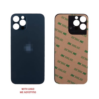FOR IPHONE 12 PRO BATTERY COVER + 3M STICKER BLUE 3P OR