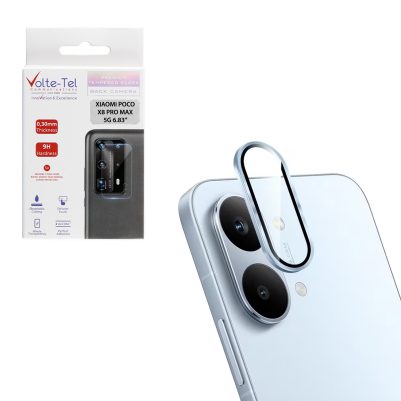 VOLTE-TEL CAMERA GLASS COVER XIAOMI POCO X8 PRO MAX 5G 6.83in 9H 0.33MM EASY APPLICATION SIERRA BLUE