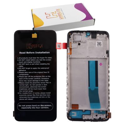 XIAOMI POCO M4 PRO 4G /REDMI NOTE 11 NFC ΟΘΟΝΗ AMOLED + TOUCH SCREEN + LENS + FRAME HF-5600010K7T00 BLACK HYPER-FIX SERVICE PACK