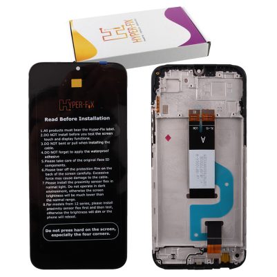 XIAOMI REDMI 15C 4G/POCO C85 4G GLOBAL VERSION ΟΘΟΝΗ IPS + TOUCH SCREEN + LENS + FRAME HF-560002P15AE00 BLACK HYPER-FIX SERVICE