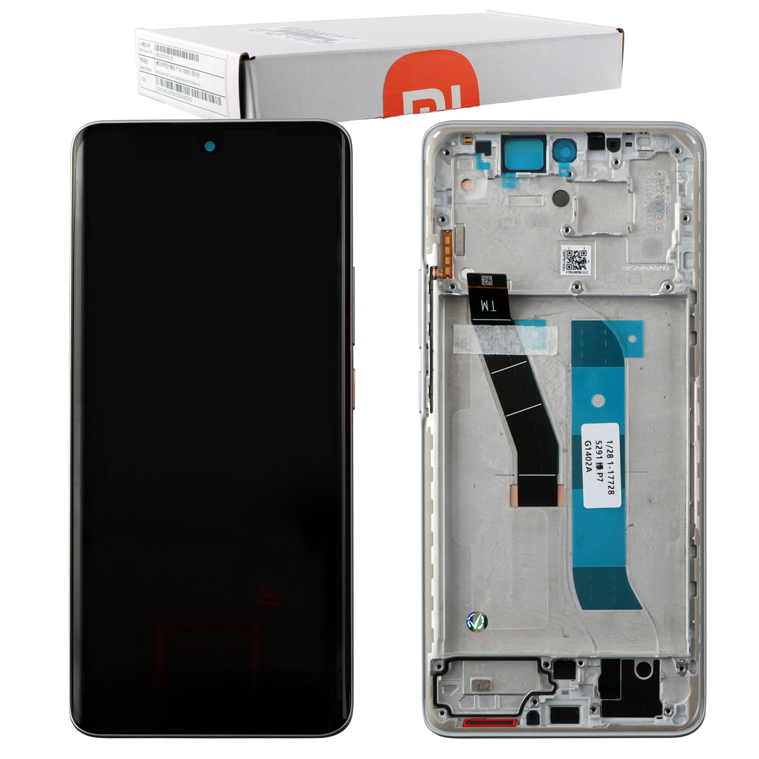 XIAOMI REDMI NOTE 15 4G ΟΘΟΝΗ + TOUCH SCREEN + LENS + FRAME 560005000P700 GREEN ORIGINAL SERVICE PACK