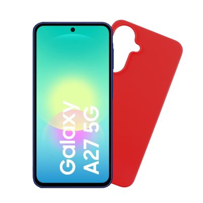 VOLTE-TEL SILICON TPU ΘΗΚΗ SAMSUNG A27 5G A276 6.7in CAMERA GUARD RED
