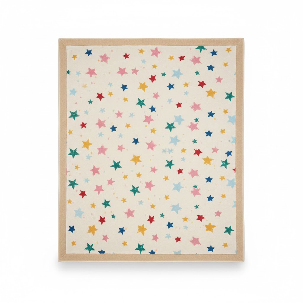 Giggles & Co. Χαλί Παιδικού Δωματίου “Colorfall Stars” – Μαλακό 3εκ. (200 x 150 εκ.)