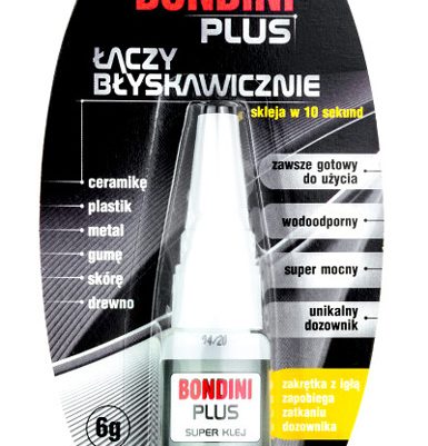 BONDINI κόλλα στιγμής Plus 02-040, 6g
