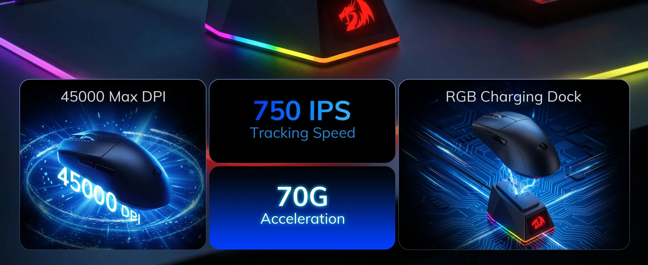 Gaming Ποντίκι - Redragon K1NG M999 ULT (1K Hz) - Image 11