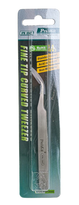 PROSKIT τσιμπίδα 1PK-104T, 120mm, κυρτή, non-magnetic - Image 2