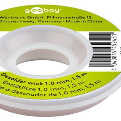 GOOBAY ταινία αποκόλλησης χαλκού 45245, 1.0mm, 1.5m