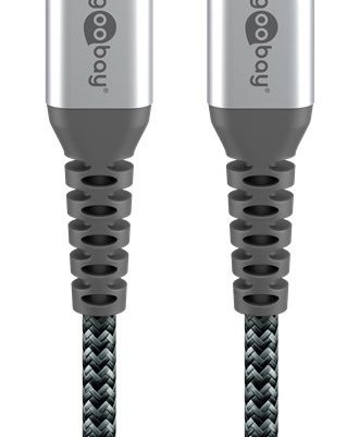 GOOBAY καλώδιο USB-C 49303, 60W, 480Mbps, 2m, μαύρο