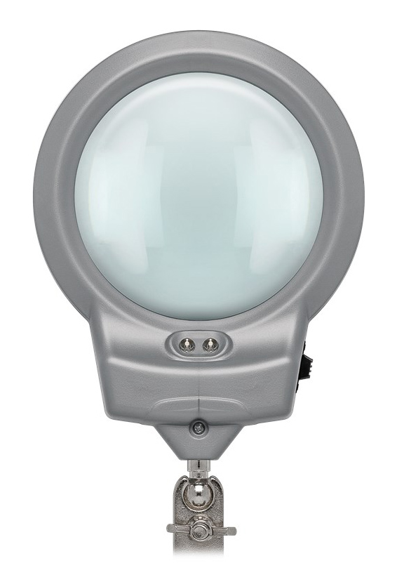 GOOBAY μεγεθυντικός φακός 51226 με clips συγκράτησης, 2x, LED φωτισμός - Image 3