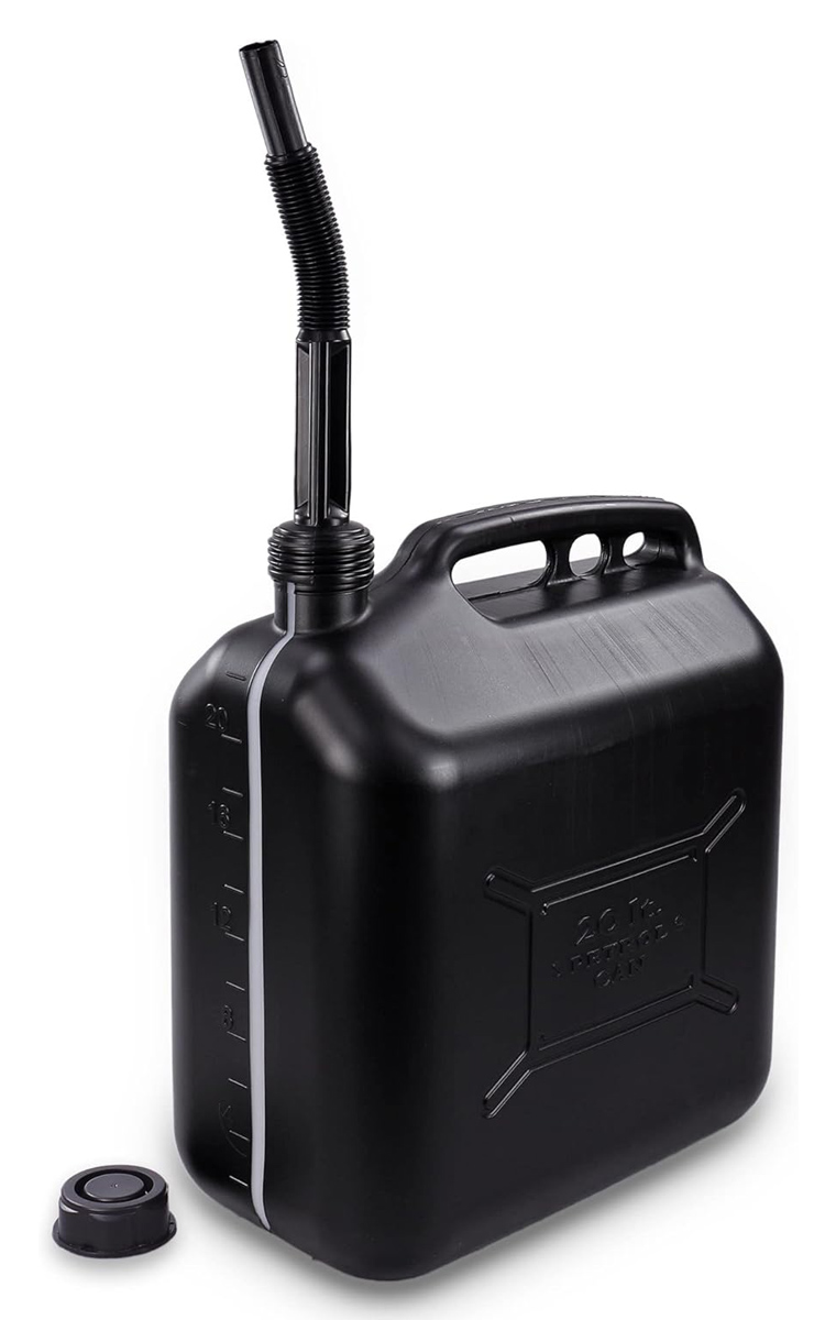 PROPLUS δοχείο καυσίμων 530047 με σπιράλ, πλαστικό, 20lt, μαύρο - Image 2
