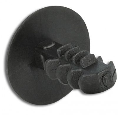 DELOCK Πλαστική τάπα 60188 για κάλυψη οπών, 8.7x9.6mm, μαύρη, 10τμχ