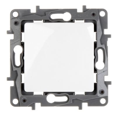LEGRAND διακόπτης 764500, μονός, λευκός