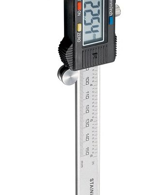 GOOBAY ψηφιακό παχύμετρο 77001, 150cm/6", ασημί