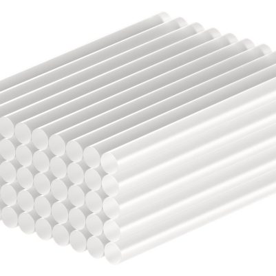 GOOBAY ράβδοι σιλικόνης 77851, Φ7mm x 100mm, διάφανο, 50τμχ