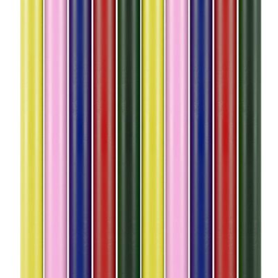 GOOBAY ράβδοι σιλικόνης 77856, Φ11mm x 200mm, διάφορα χρώματα, 10τμχ
