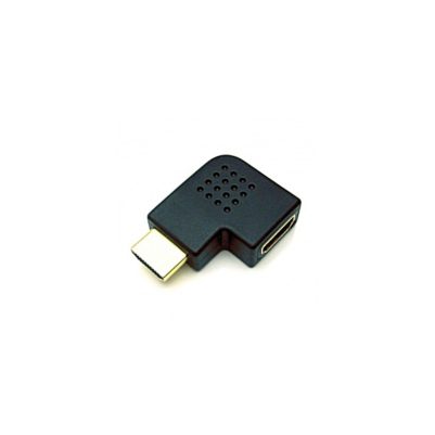 HDMI/M-HDMI/F 90° right angle adapter